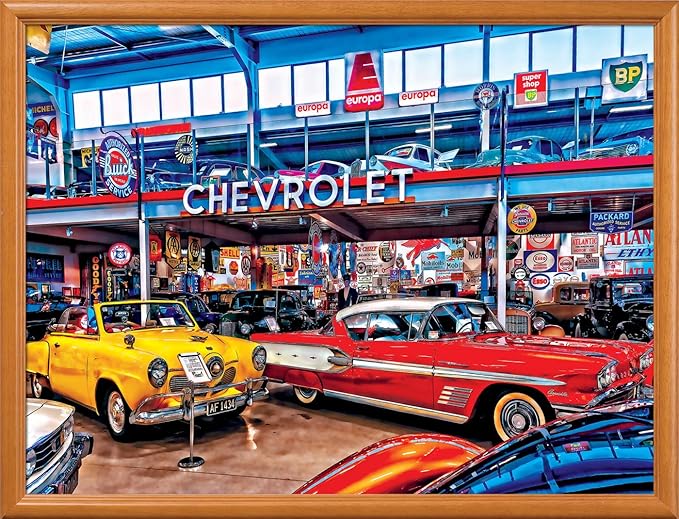 MasterPieces 750 Piece Jigsaw Puzzle for Adults, Family, or Youth - The Showcase - 18"x24" - Eco-Friendly, Matte Finish, Bonus Poster