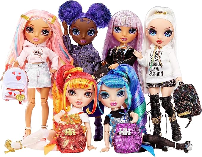 Rainbow High Junior High Special Edition Holly De’Vious - 9" Blue and Green Posable Fashion Doll with Accessories and Open/Close Soft Backpack. Great Toy Gift for Kids Ages 4-12