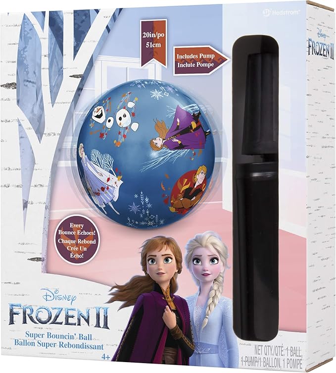 Hedstrom Disney Frozen 2, 20" Super Bouncin Ball W/Pump, Multicolor (54-0706BX)