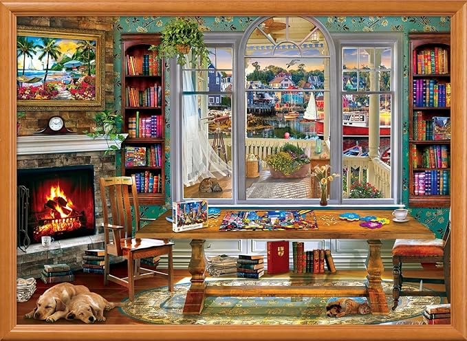 MasterPieces 1000 Piece Jigsaw Puzzle for Adults, Family, Or Kids - A Puzzling Afternoon - 26.75"x 19.25"
