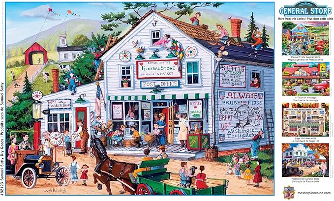 MasterPieces 1000 Piece Jigsaw Puzzle for Adults, Family, Or Youth - Samuel Sutty Dry Goods - 19.25"x26.75"