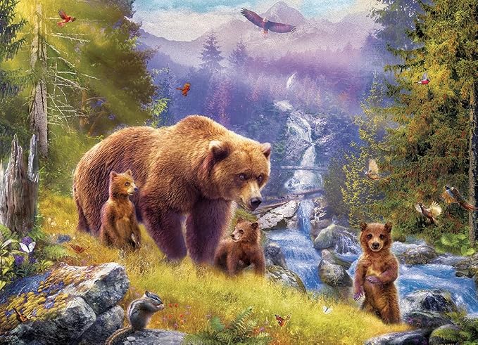 Grizzly Cubs by Jan Patrik