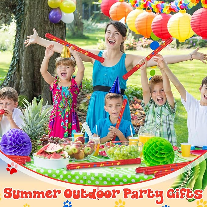 12 Pack Dog Puppy Paw Water Gun Birthday Party Favors Summer Activity 15.75 in Water Gun Blasters Toys for Kids Outdoor Swimming Pool Backyard Beach Games