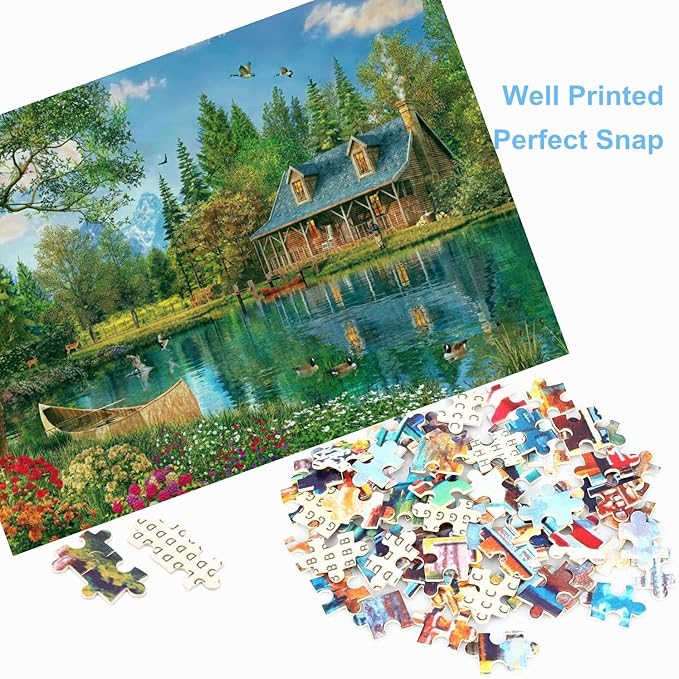500 Piece Puzzles for Adults Arcadia 20.5 x 15 Inch 500 Piece Jigsaw Puzzles for Adults Puzzles 500 Pieces for Adults Educational Challenge
