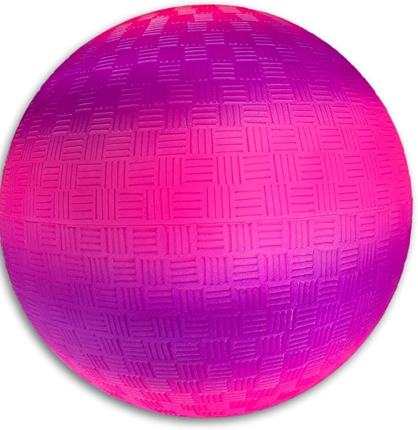 Toys+ 8.5 Inch Playground Balls Red, Blue, Green, Yellow and Rainbow!