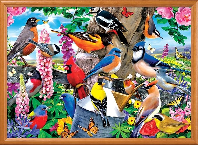 MasterPieces 1000 Piece Jigsaw Puzzle for Adults, Family, Or Youth - Spring Gathering - 19.25"x26.75"