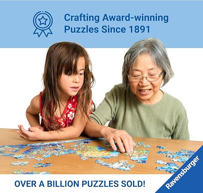Ravensburger - Construction Crowd - 60 Piece Jigsaw Puzzle - Exciting, Vibrant Colors - Earth Movers, Trucks & More - Larger Pieces - Premium Quality - Ideal Gift - Screen-Free Fun - Children Age 4+