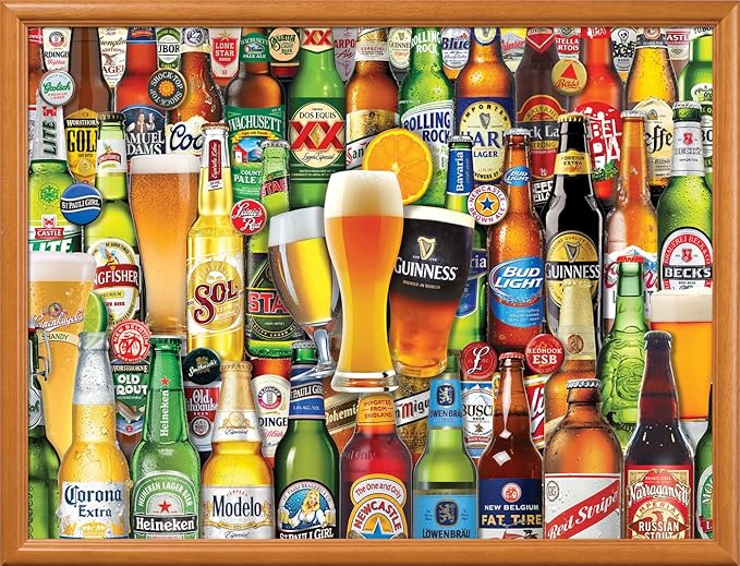 Masterpieces 300 Piece EZ Grip Jigsaw Puzzle - Bottoms Up - 18"x24"