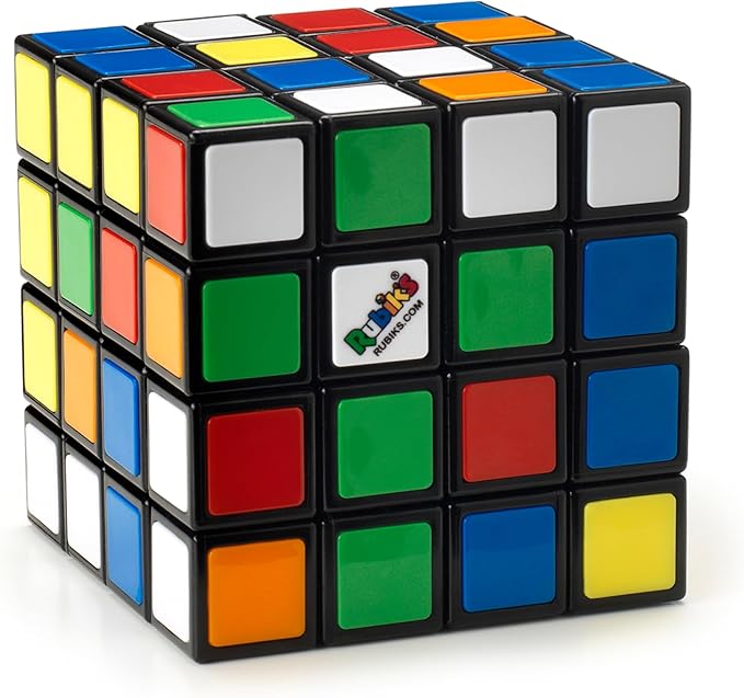 Rubik’s Cube, The Official 4x4 Rubik's Cube, Problem-Solving Brain Teaser, Classic Color-Matching Puzzle, Fidget Toy, Sensory Puzzle, Easter Basket Stuffer, for Ages 8 & Up