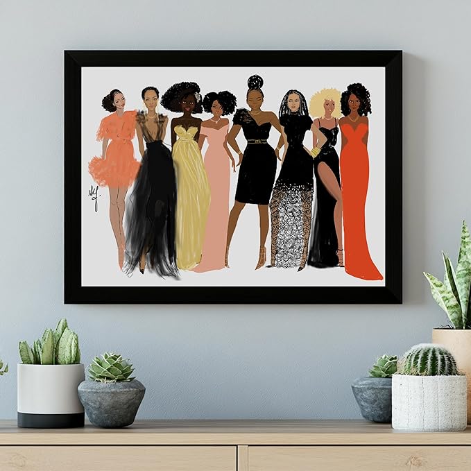 African American Expressions - Sister Friends Puzzle - 500-Piece Inspirational African American Jigsaw Puzzle for Adults | Celebrating Black Culture and Sisterhood
