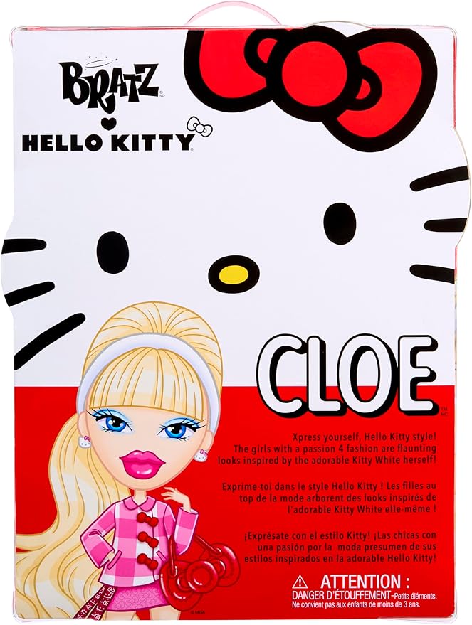 Bratz x Hello Kitty Cloe Sanrio Fashion Doll with Accessories
