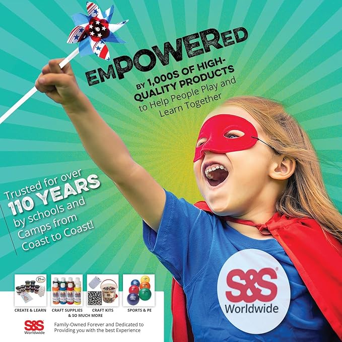 S&S Worldwide Spectrum™ Playground Balls Set, 10", Durable 2-Ply Rubber, Multi-Color (Set of 6)