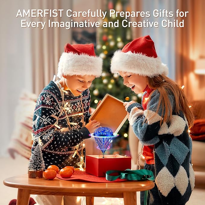 The Latest Cool and Magical Flying Toy, Combining AI Motion Control Technology with Contact Sensing System, Make it Become Bounce & Flip & Flight Toys, Fully unleashing Your Creativity.