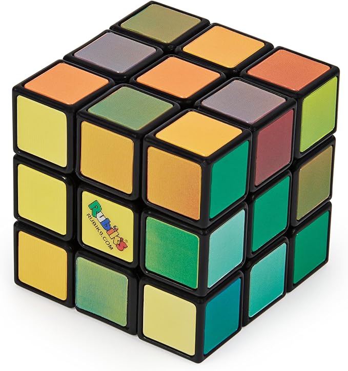 Rubik’s Cube, Impossible Cube, Advanced Color-Matching Puzzle, The Original Problem-Solving Brain Teaser Cube, Classic Color-Matching Puzzle, Fidget Toy, Sensory Puzzle for Ages 8 & Up