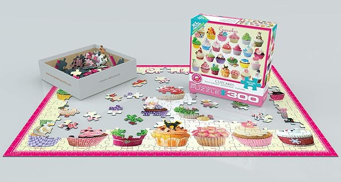 Cupcakes Puzzle, 300-Piece