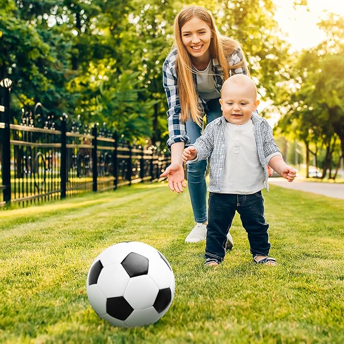 Soccer Ball Size 2 Size 3 Size 4 For Toddlers Kids Ages 1-3 3-8 8-12 - Glitter Unicorn Dinosaur Design - Sports & Outdoors Ball with Pump Deflated - Gift for Girls Boys Children Youth School Birthday