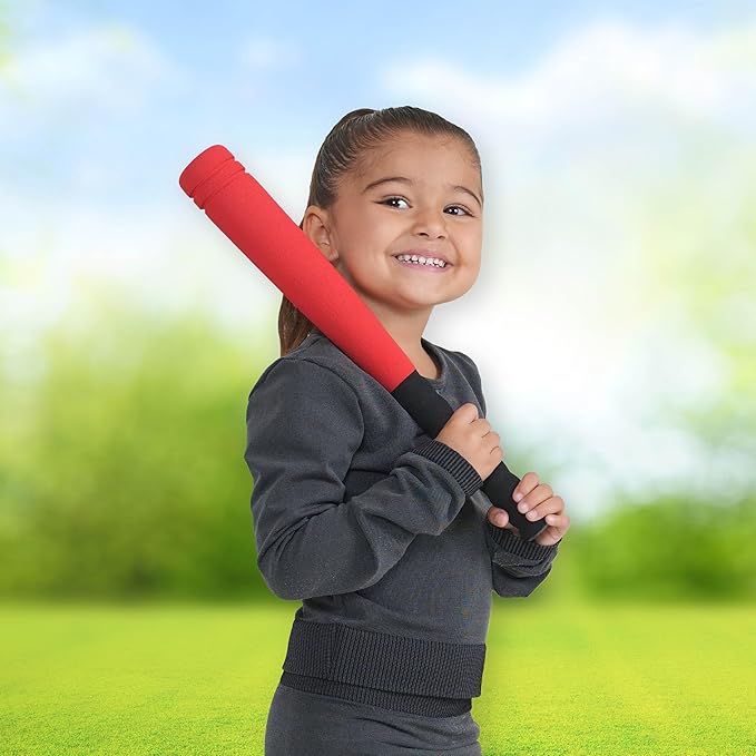 ESPN My First Home Run Batting Tee for Kids Includes Tee Ball Bat, Foam Ball, Home Run Fence, and Batter’s Box