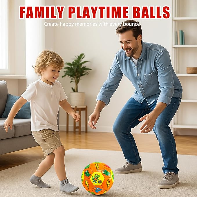 Soccer Ball Size 3,4,5 Two Pack,Classic Indoor Outdoor Soccer with 1 Pump 2 Net Bag and 2 Needle,Long-Lasting for Training, Games, Outdoor & Indoor Play Ideal Gift for Boys Girls Youth Adult