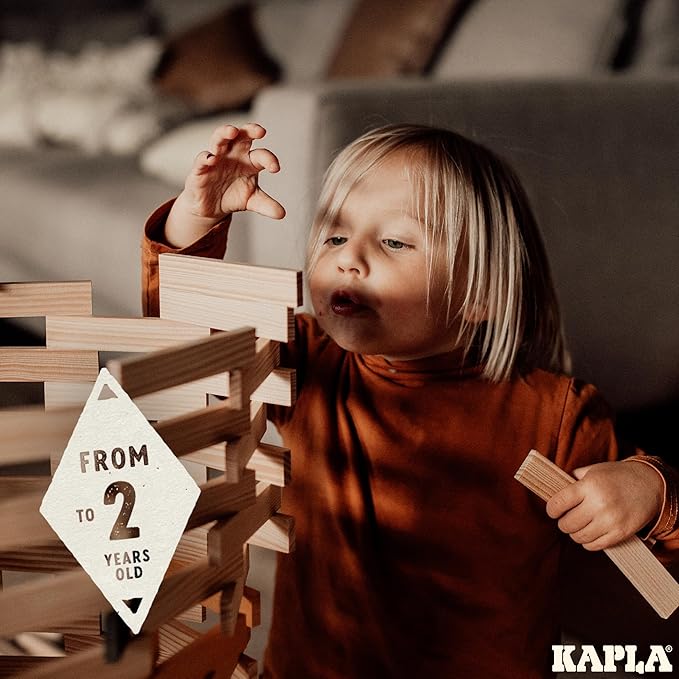 KAPLA Wooden Construction kit 200 Bricks
