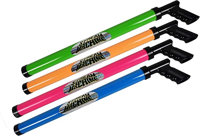 Stream Machine Water Gun Launcher - Single Barrel Water Blaster - Squirt Gun for Outdoor Games - Swimming Pool Toys (Colors Vary)