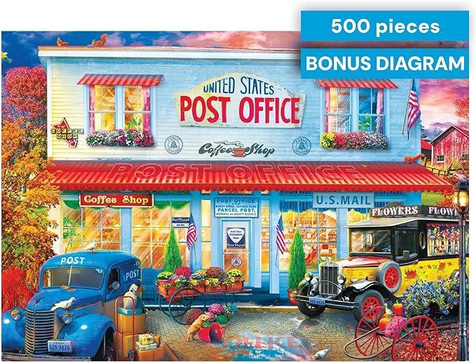 Buffalo Games - Country Life - Country Delivery - 500 Piece Jigsaw Puzzle, Multi