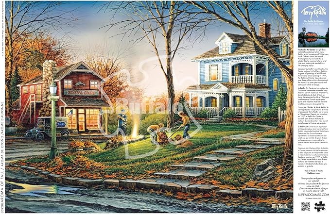 Buffalo Games – Terry Redlin - Aroma of Fall - 1000 Piece Jigsaw Puzzle - Festive Puzzle for Adults – Precision-Cut Pieces, Autumn Artwork and Hours of Relaxing Fun