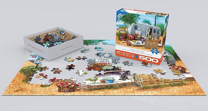 EuroGraphics (EURHR Honey for Sale 500Piece Puzzle 500Piece Jigsaw Puzzle