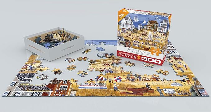 EuroGraphics (EURHR 4th of July Parade 300Piece Puzzle 300Piece Jigsaw Puzzle