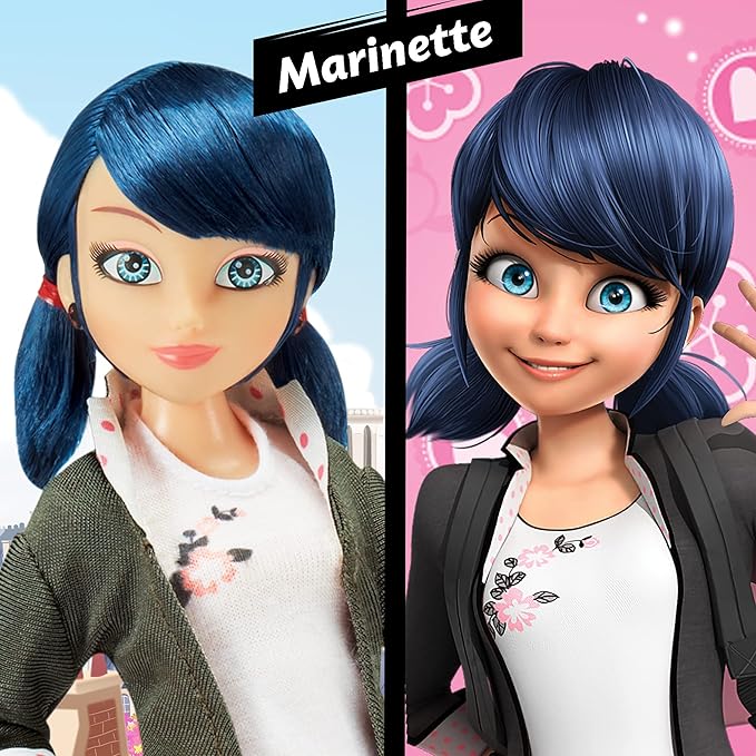 Miraculous: Tales of Ladybug & Cat Noir - Marinette 26cm Fashion Doll with Accessories (Bandai)
