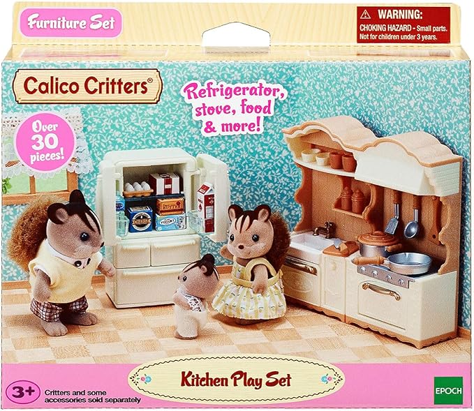 Calico Critters Kitchen Playset - Create Delicious Meals with Your Critters