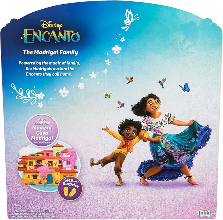 Disney Encanto Doll Figures, The Madrigal Family 6-Pack Set Each with an Accessory - Great to Play with The Casa Madrigal
