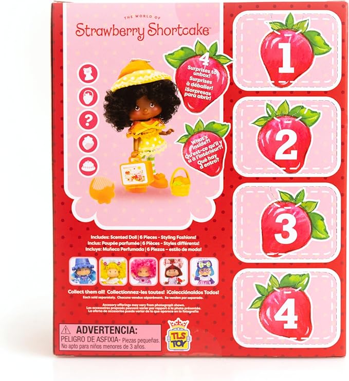 The Loyal Subjects - Strawberry Shortcake - 5.5in Orange Blossom Fashion Doll