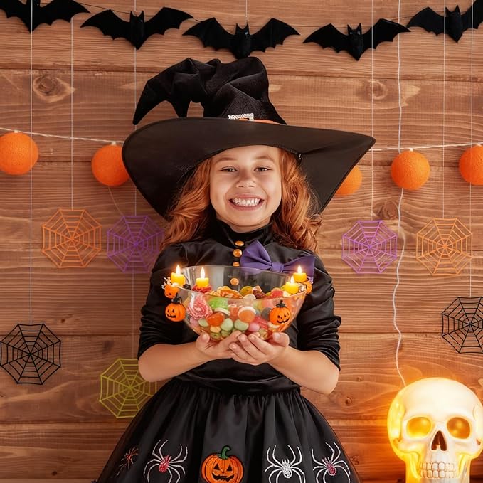 (1000pcs Halloween Spider Web)