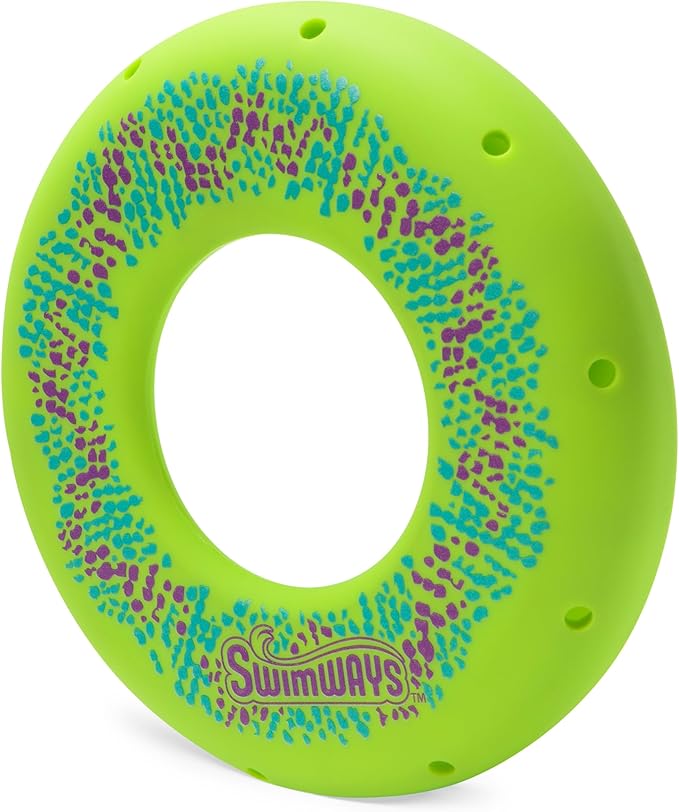 SwimWays Hydro Spiral, Pool Toys for Kids and Adults, Throwing Ring for Beach, Lake and Swimming Pool, Outdoor Toys for Kids Aged 5 & Up
