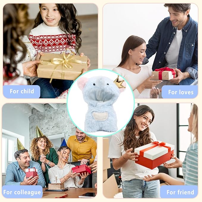 Clothes for labubu 17cm Accessories Suit Cute Clothes for Doll Dress up Animal Style Outfits (NO Doll)(Elephant)