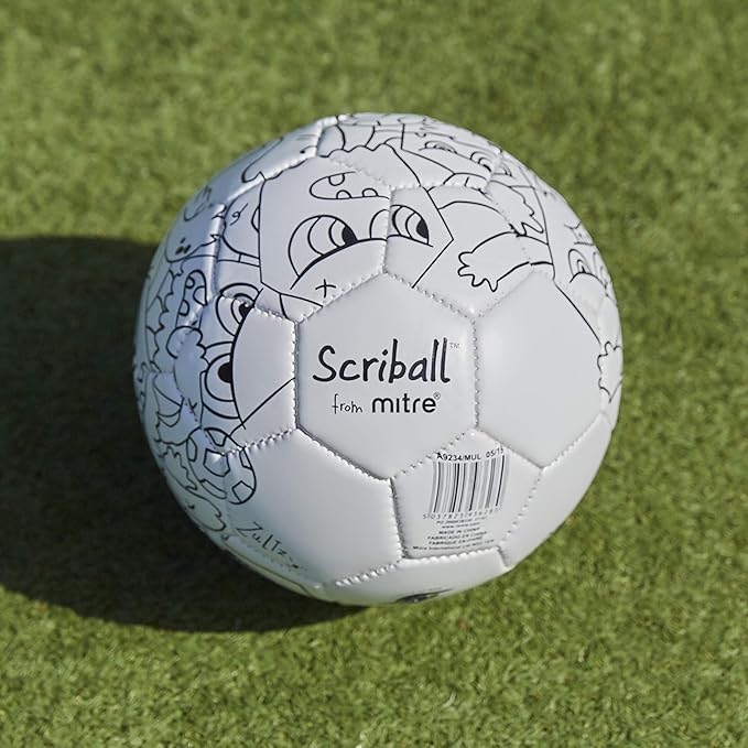 Mitre Scriball Ooodles, Customizable Mini Football, Ideal Gift for All Occasions One Size