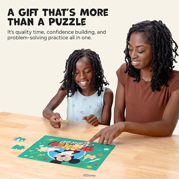 Disney Mickey Mouse & Friends - CEACO 4-in-1 Multipack Jigsaw Puzzles - Made for Kids - Ages 3–6+