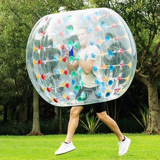 Bumper Bubble Soccer Balls for Teens/Adults, Body Zorb Ball Dia 4FT/5FT(1.2m/1.5m) 1 Pack