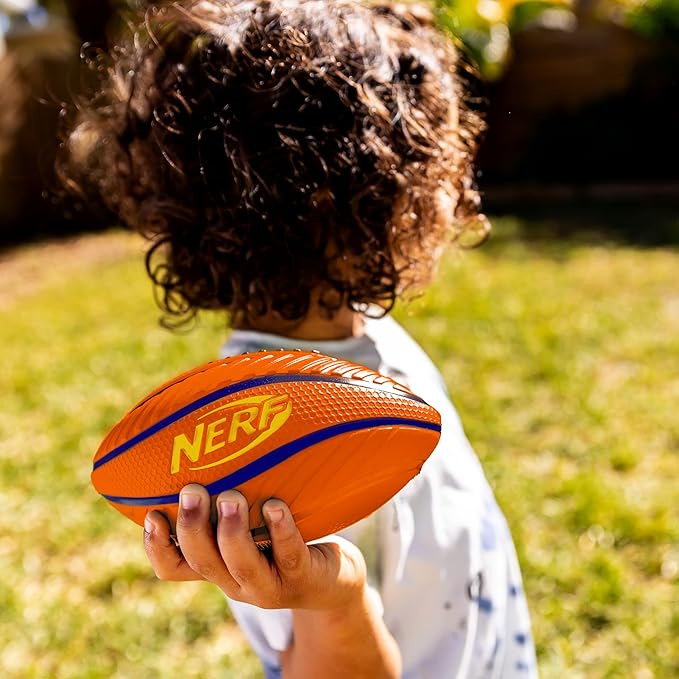 Nerf Mini Foam Sports Ball Set - Foam Football, Soccer Ball + Basketball Soft Sports Toy for Kids