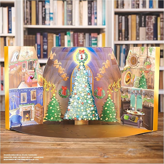 Wizarding World Harry Potter, Magical Minis Advent Calendar 2023 with 24 Gifts, Surprise Toys Christmas Countdown Calendar, Kids Toys for Ages 6 & up
