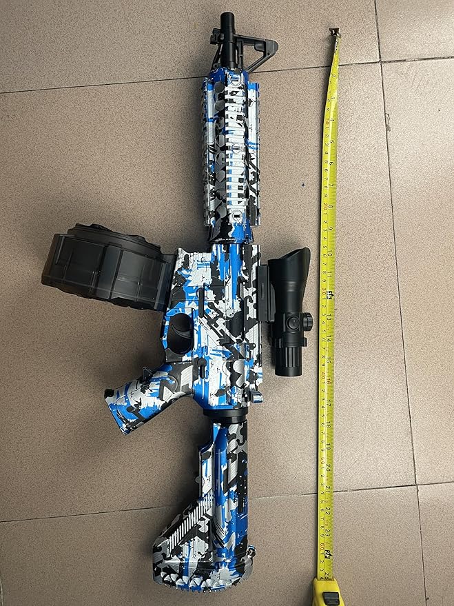 Large Gel Splat Blaster with 90,000, Automatic Gel Splat Blaster for Activities Outdoor Game