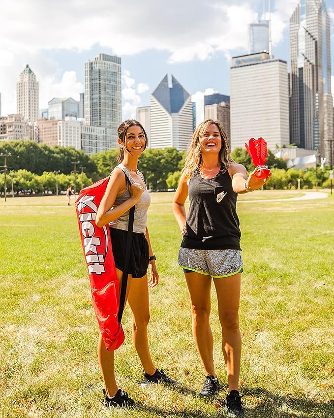 Kickit | The Original Birdie Soccer Trainer | Play Outdoors, Indoors or Backyard, Beach or Tailgate, All Ages Fun & Travel Friendly