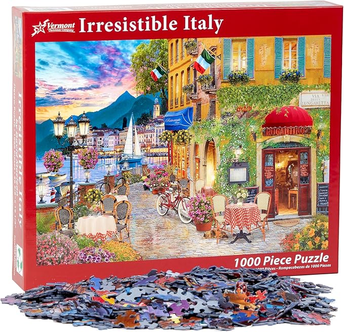 Irresistible Italy Jigsaw Puzzle 1000 Piece by Vermont Christmas Company