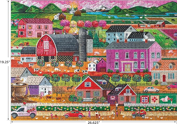 RoseArt - Kodak Premium - Spring Country - 1000 Piece Jigsaw Puzzle for Adults