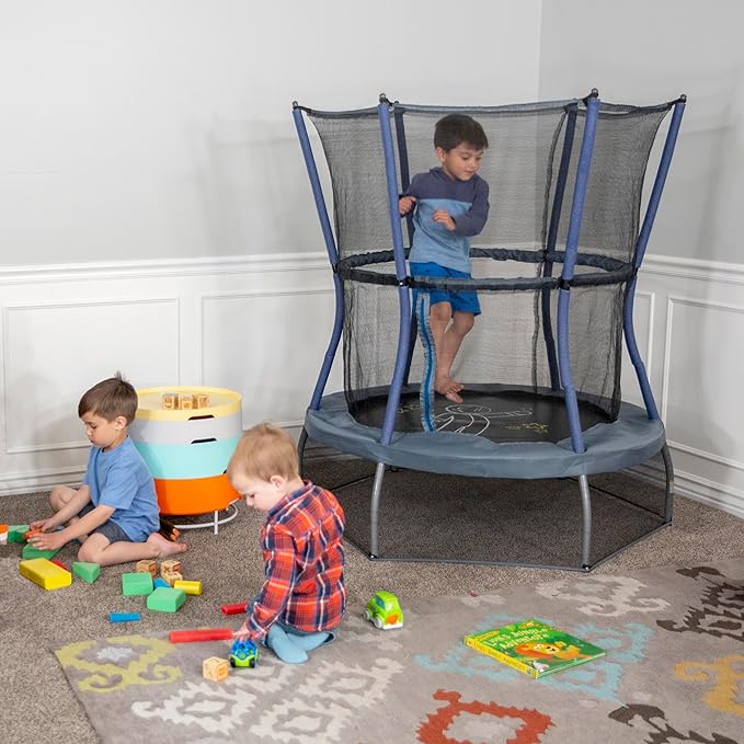 Mini Trampoline with Enclosure Net