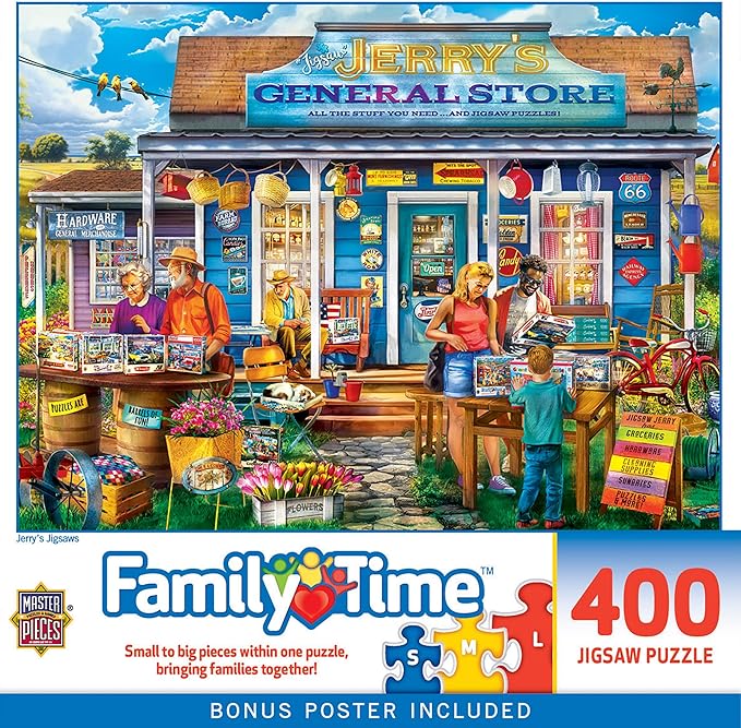 MasterPieces Jerry's Jigsaws - 500 Piece EZ Grip Puzzle for Adults - Ages 14+