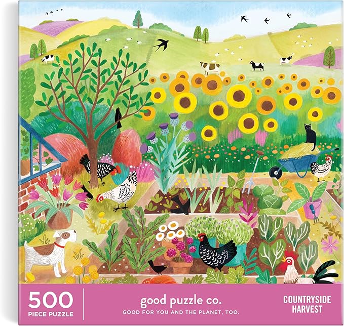 Galison Good Puzzle Co. Countryside Harvest