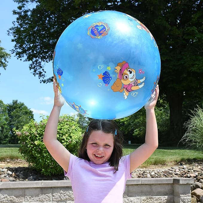 Hedstrom 20 Inch Super Bouncing Ball with Pump, PAW Patrol (54-0704BX)