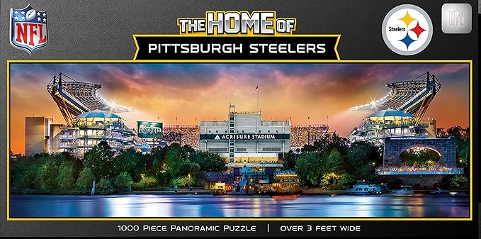 MasterPieces Sports Panoramic Puzzle - NFL Pittsburgh Steelers Stadium View