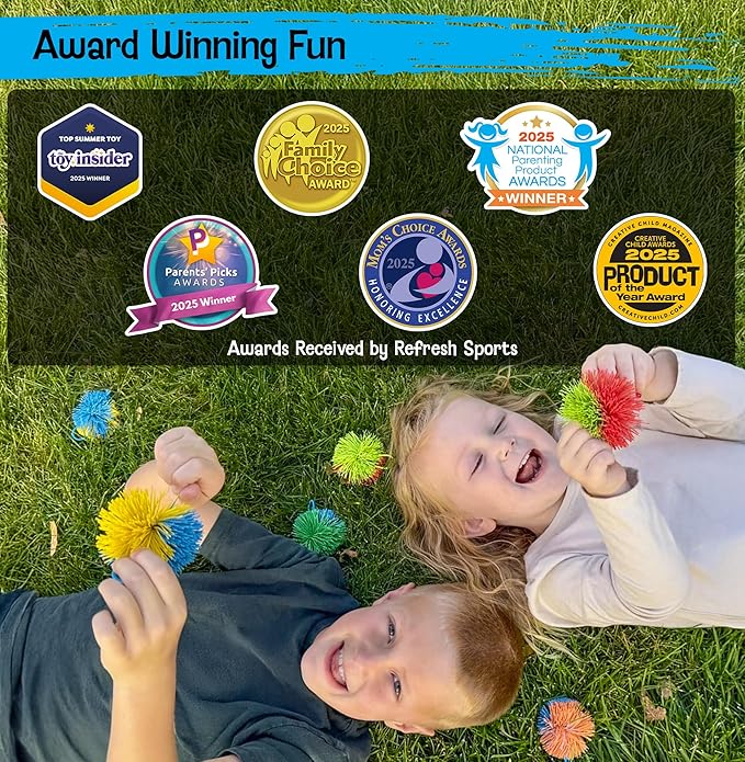 Stringy Balls & Fidget Toys 20 Pack - Fun Easter Gifts for Kids Classroom School - Toddler Birthday Gifts for Boys & Girls - Sensory Easter Party Favors 3 4 5 6 7 8 + Year Old Gift Idea
